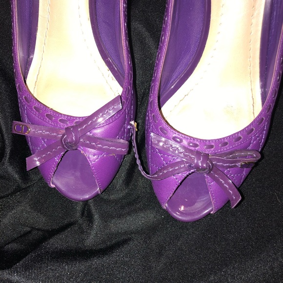 Christian Dior purple pumps - Picture 3 of 6